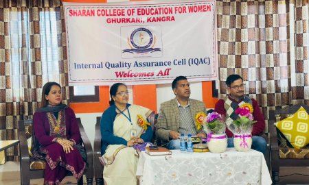 शरण कॉलेज  कांगड़ा में हुआ फैकेल्टी डेवलेपमेंट प्रोग्रेम का आयोजन