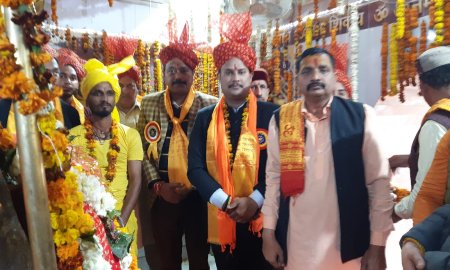 शिव मंदिर काठगढ़ में भव्य शोभा यात्रा व पूजा करके मनाया महाशिवरात्रि महोत्सव 