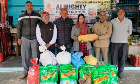 हिन्द संग्राम संस्था कांगू ने की जरूरतमंद  परिवार की आर्थिक मदद