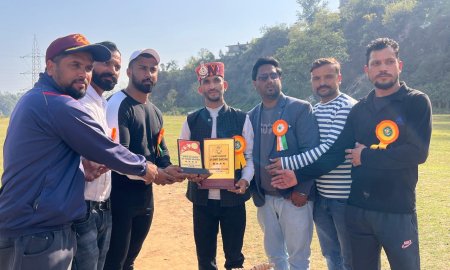रैत में क्रिकेट टूर्नामेंट का आयोजन