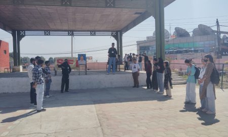 हमीरपुर कॉलेज की एसएफआई इकाई ने मनाया शहीदी दिवस