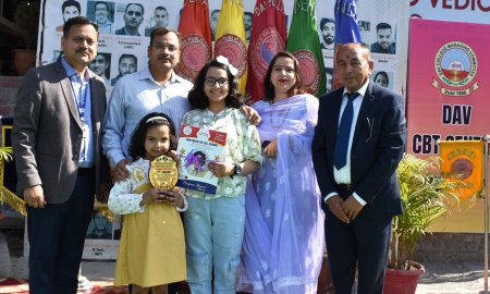 डीएवी भड़ोली का परीक्षा परिणाम  घोषित