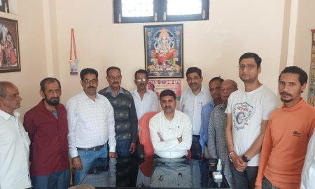 भाजपा प्रतिनिधिमंडल ने विधायक पवन काजल का जताया आभार