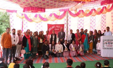 आदर्श मॉडल पब्लिक स्कूल तियारा का वार्षिक परिणाम हुआ घोषित