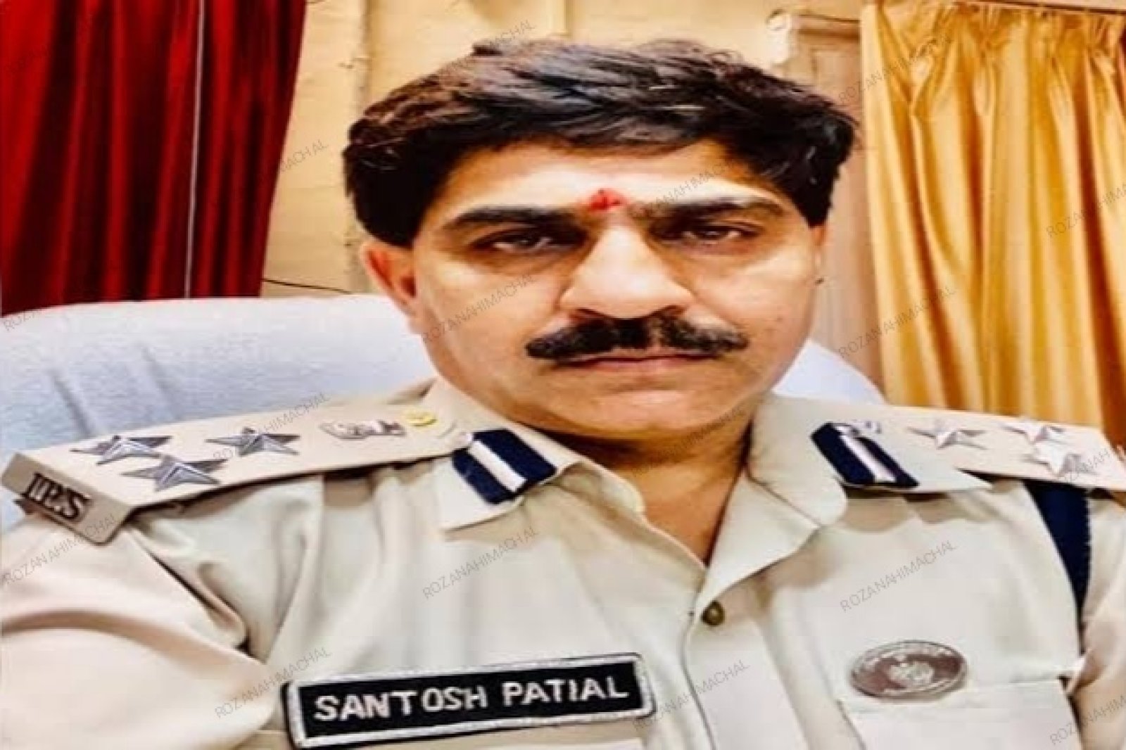 आईजी इटेलिजेंस संतोष पटियाल बोर्ड ऑफ ऑफिसर्स के चेयरमैन नियुक्त