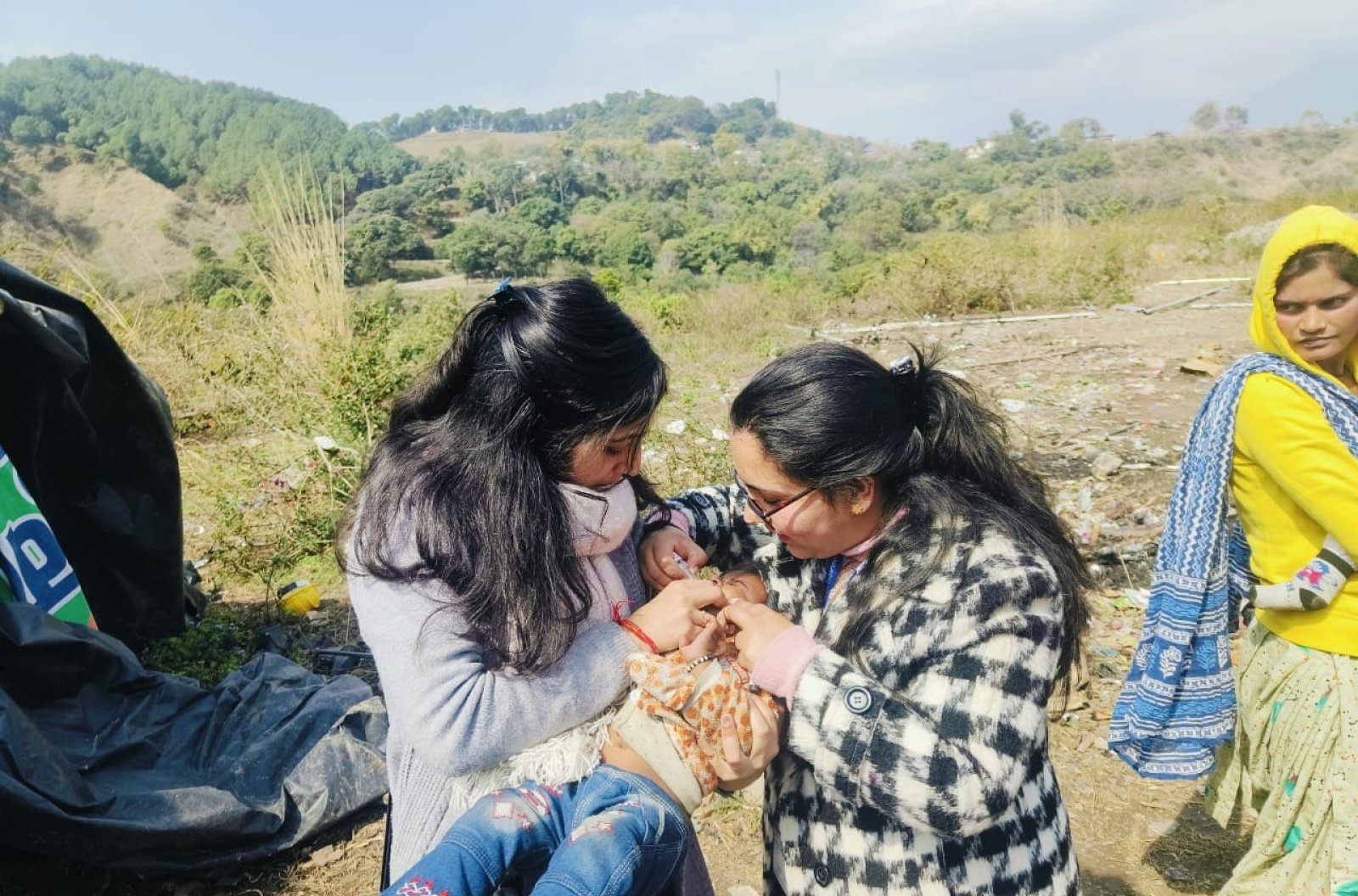 जिला कांगड़ा में पल्स पोलियो अभियान के तहत 107030 बच्चों को पिलाई गई पोलियो ड्रॉप्स   