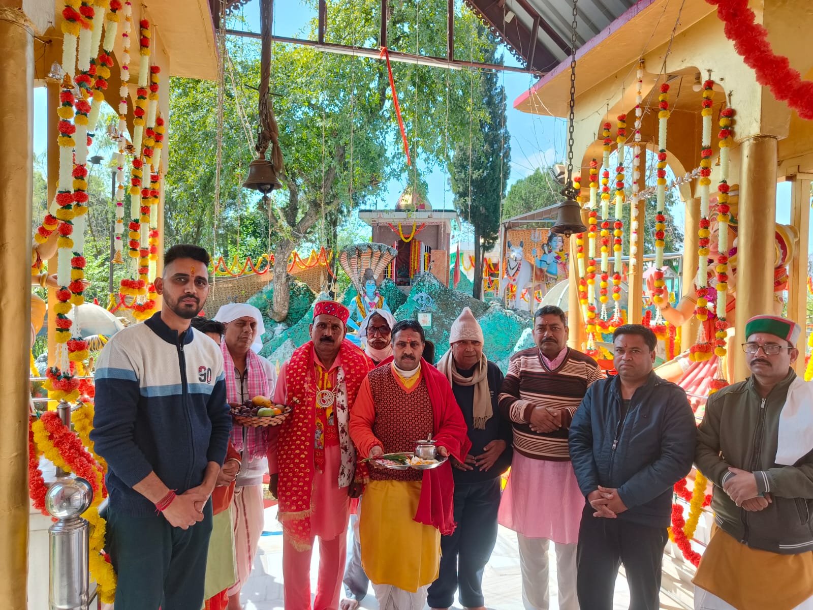 नाग मंदिर करियाड़ा में शिवरात्रि महोत्स्व का शुभारंभ