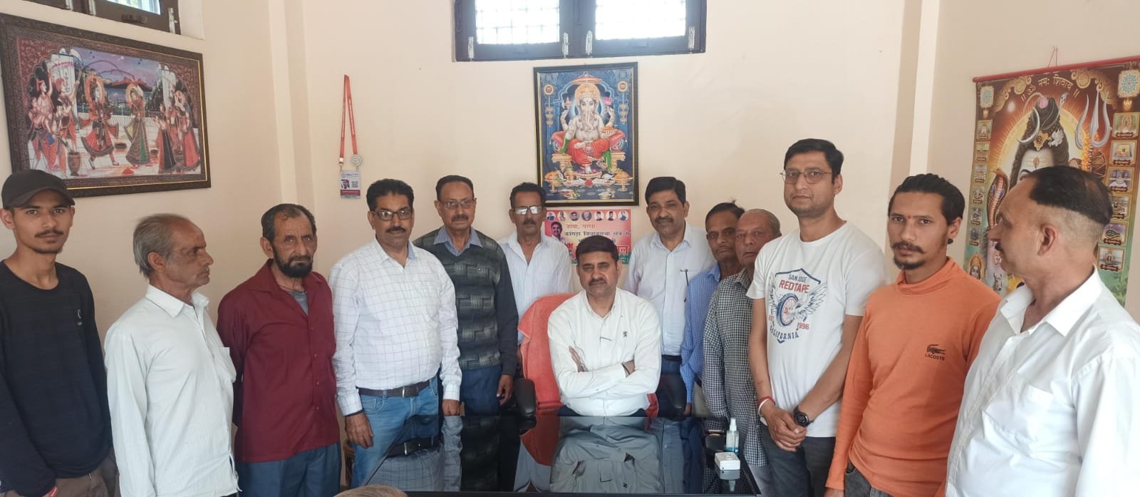 भाजपा प्रतिनिधिमंडल ने विधायक पवन काजल का जताया आभार
