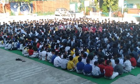 जीएवी पब्लिक स्कूल कांगड़ा में हवन यज्ञ के साथ नए सत्र की शुरुआत 