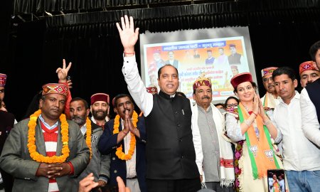 सब्र रखें मुख्यमंत्री, देश और प्रदेश में बनेगी भाजपा की सरकार : जयराम ठाकुर