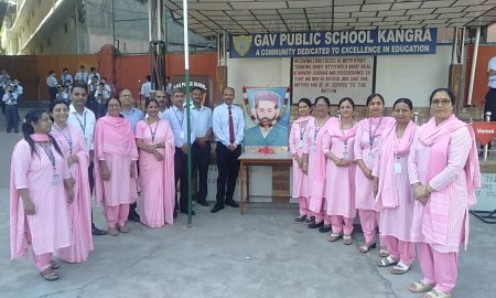 जीएवी ने गुरुदत्त विद्यार्थी की जयंती पर अर्पित किए श्रद्धासुमन