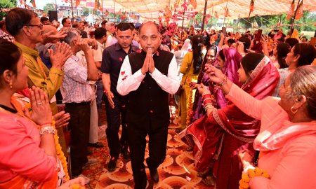 कांग्रेस को मिलेगी महिलाओं के अपमान की सजा : जयराम ठाकुर