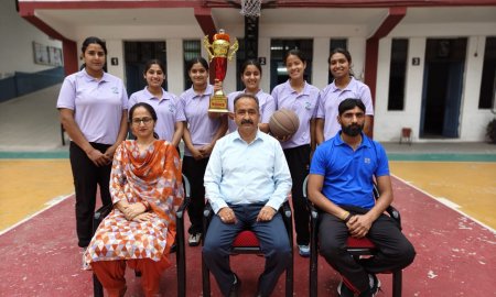 अंडर-19 स्टेट महिला बास्केटबॉल चैंपियनशिप में छाया एमसीएम डीएवी कॉलेज कांगड़ा