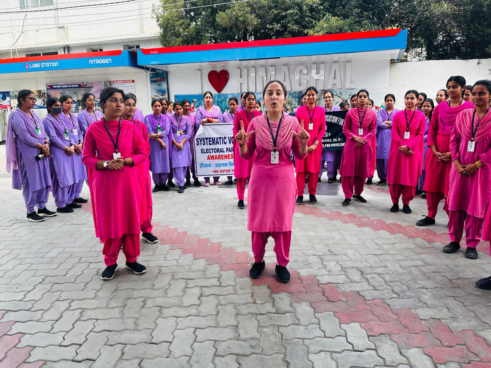 शरण कॉलेज ऑफ एजुकेशन में मनाया मतदान जागरूकता सप्ताह