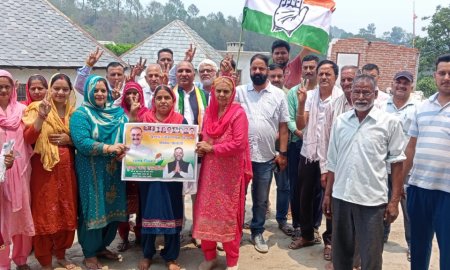 कांग्रेस प्रत्याशी सुभाष ढटवालिया के चुनाव प्रचार ने पकड़ी गति