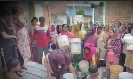 पठानकोट के वार्ड नंबर 24 के लोग पानी को तरसे, प्रशासन से लगाई गुहार