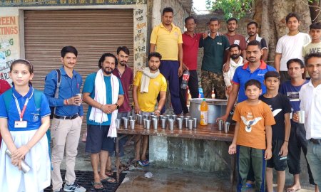 इस गर्मी में लोगों के लिए ठन्डे पानी की आस बन गयी छबील