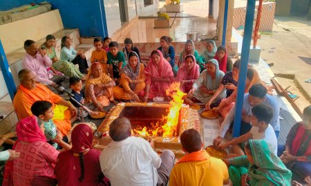 "हर हर महादेव" के जयकारों से गूंजा जमानाबाद