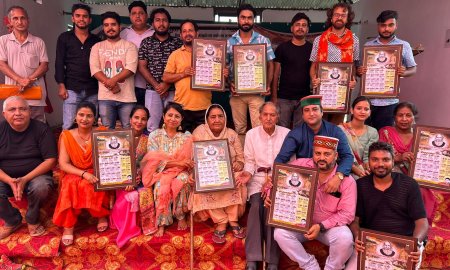 ग्राम पंचायत नेरटी में मनाई पहाड़ी गांधी बाबा काशीराम जयंती