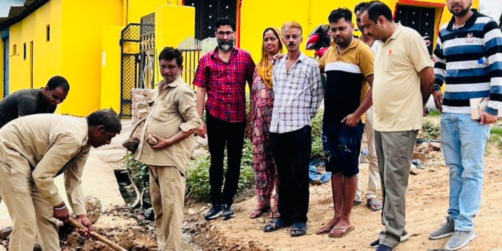 बरसात को लेकर विभाग द्वारा दी गई चेतावनी के चलते सतर्क हुई नगर पंचायत