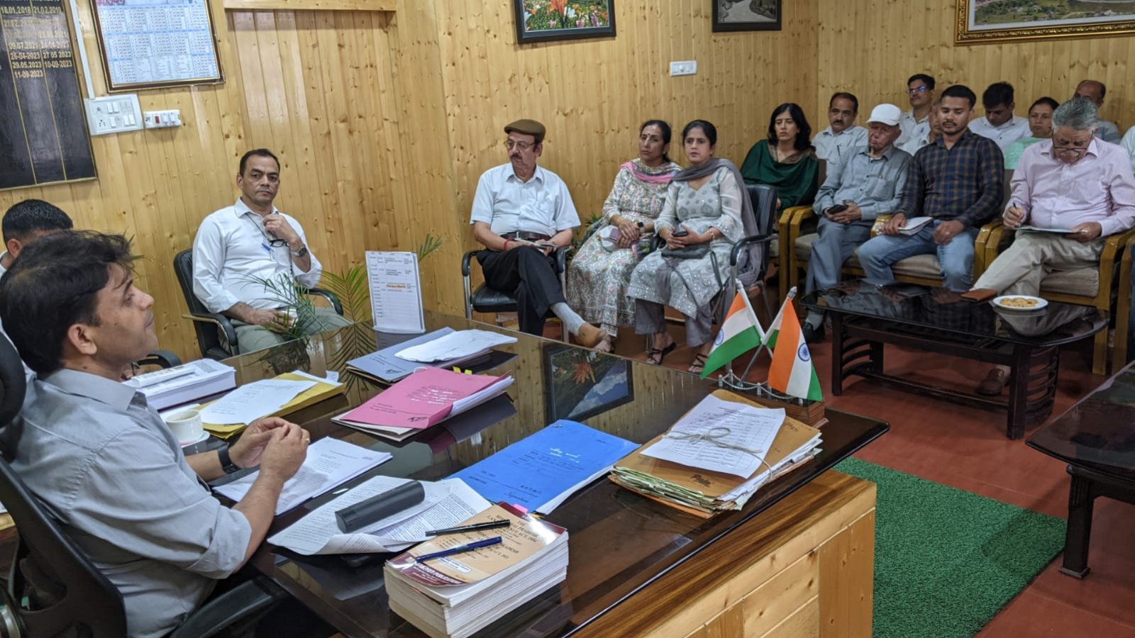 आपदा से निपटने के लिए गैर सरकारी संस्थाओं/समितियां की बैठक आयोजित: एसडीएम