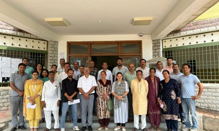 तकीपुर कॉलेज के विकासात्मक कार्यों हेतु हितधारक समूह की बैठक