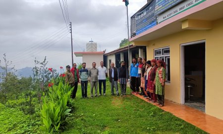 ग्राम पंचायत धरोगडा के प्रांगण में मनाया पंचायत स्तरीय स्वतंत्रता दिवस समारोह