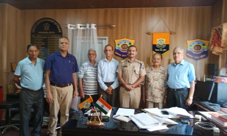 एसडीएम कांगड़ा से मिला वरिष्ठ नागरिक कल्याण मंच का प्रतिनिधिमंडल