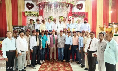 वार्षिक सम्मेलन में शाहपुर यूनिट के पूर्व सैनिकों ने अनुभव किए सांझा