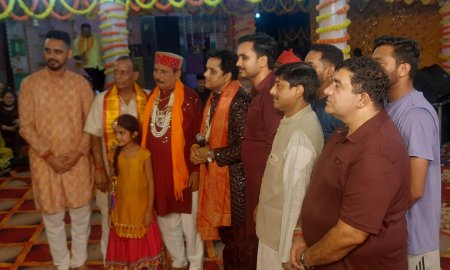 नाग मंदिर करयाड़ा में धूमधाम से मनाया श्री कृष्ण जन्माष्टमी पर्व