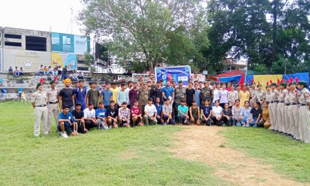 एमसीएम डीएवी कॉलेज कांगड़ा में एनसीसी कैडेटस के लिए प्रवेश प्रक्रिया का हुआ आयोजन