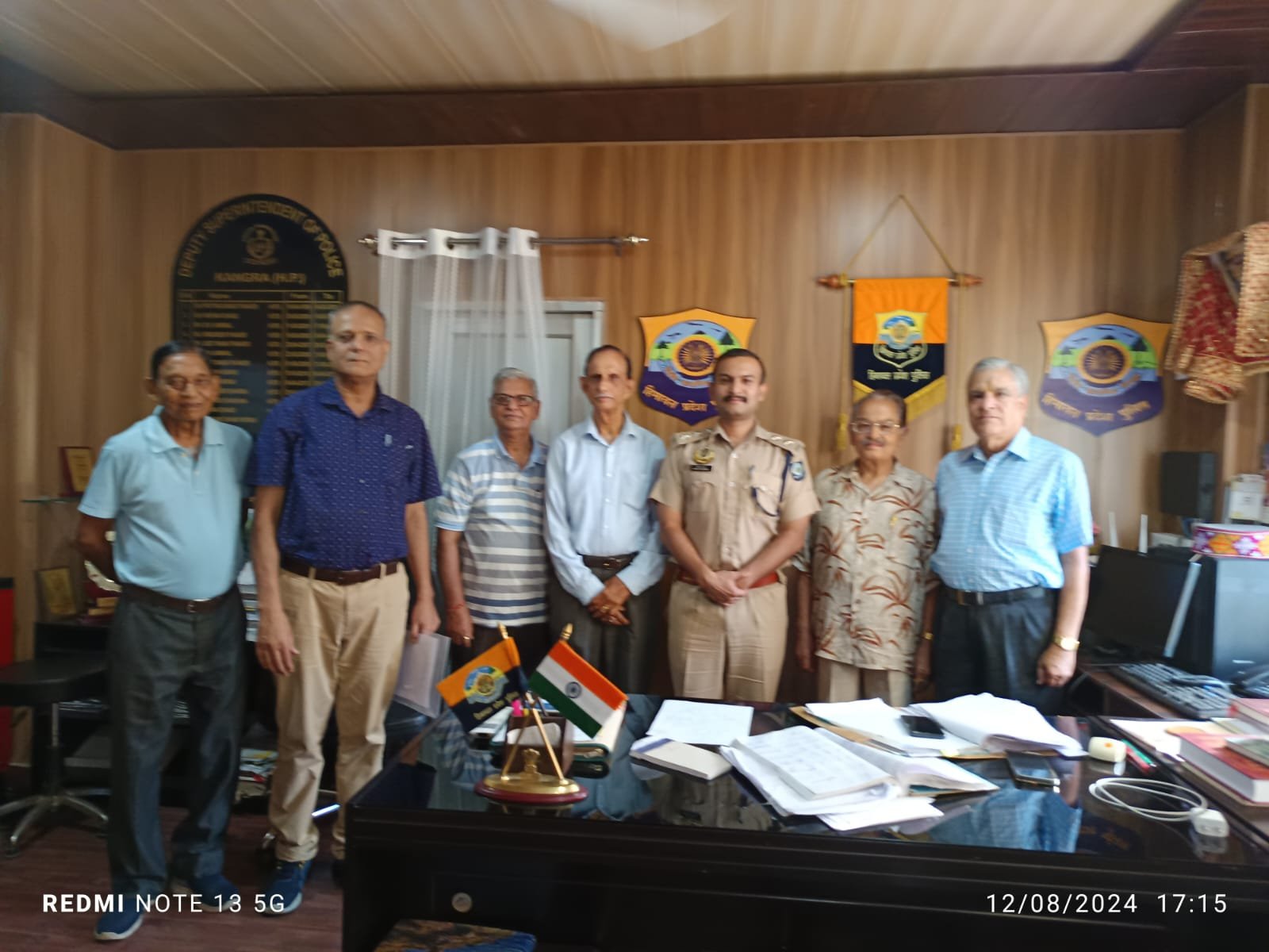 एसडीएम कांगड़ा से मिला वरिष्ठ नागरिक कल्याण मंच का प्रतिनिधिमंडल