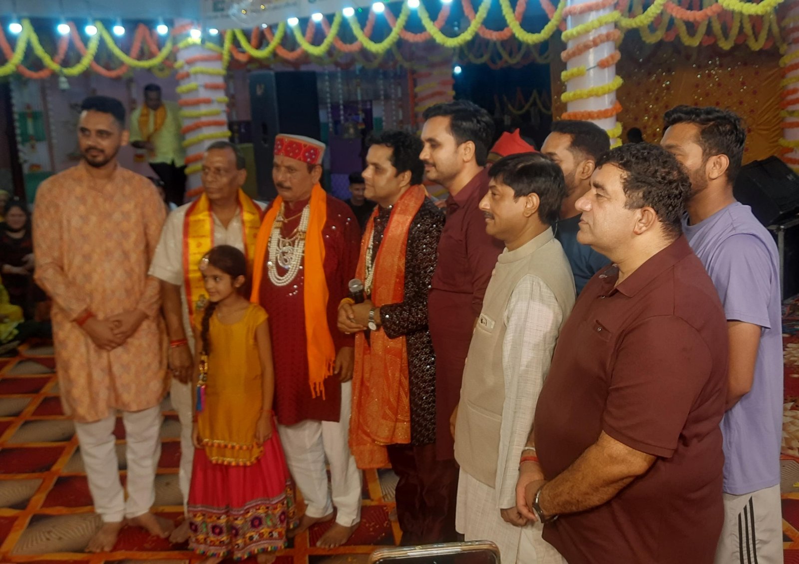 नाग मंदिर करयाड़ा में धूमधाम से मनाया श्री कृष्ण जन्माष्टमी पर्व