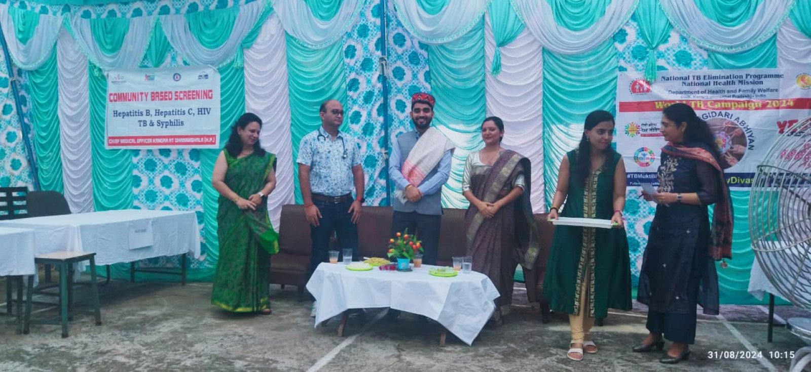 सिविल हॉस्पिटल कांगड़ा में निशुल्क स्वास्थ्य जांच शिविर का हुआ आयोजन