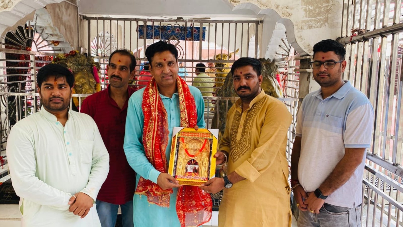 हिन्दू जागरण मंच के पूर्व महामंत्री कमल गौतम पहुंचे ज्वालामुखी
