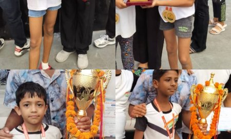 नेशनल स्केट खो- खो प्रतियोगिता में छाए सैंट जेम्स स्कूल कांगड़ा के होनहार