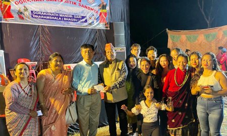 धर्मशाला के गोरखा समुदाय ने मनाई 'कालरात्रि – गोरखाली  सांस्कृतिक संध्या'