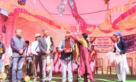 धग्यारा स्कूल में राष्ट्रीय सेवा योजना इकाई ने सात दिवसीय विशेष शिविर का किया शुभारंभ