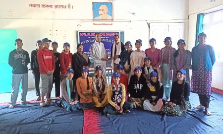 धंग्यारा स्कूल में प्रौद्योगिकी विषय पर दी विस्तृत जानकारी