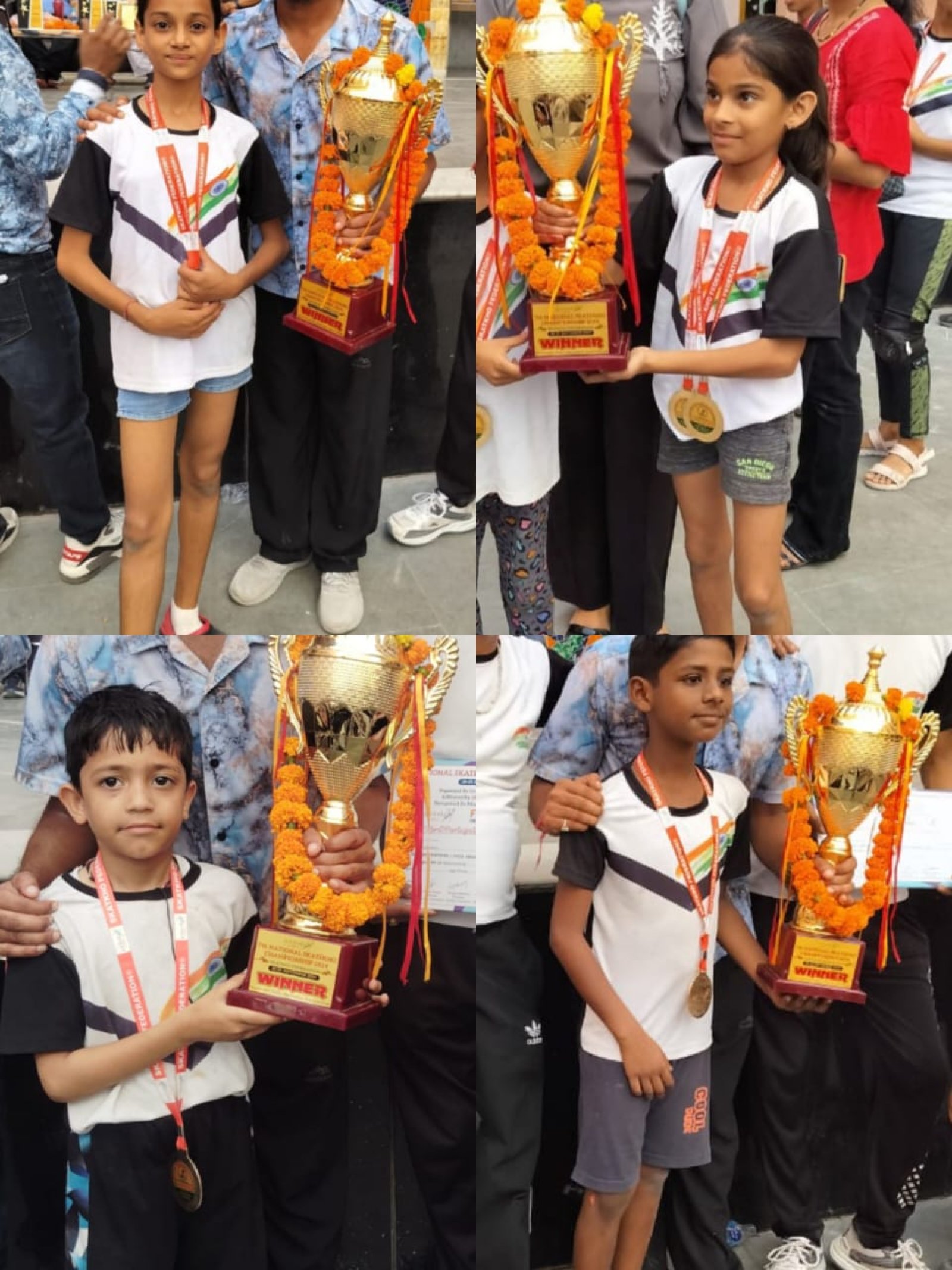 नेशनल स्केट खो- खो प्रतियोगिता में छाए सैंट जेम्स स्कूल कांगड़ा के होनहार