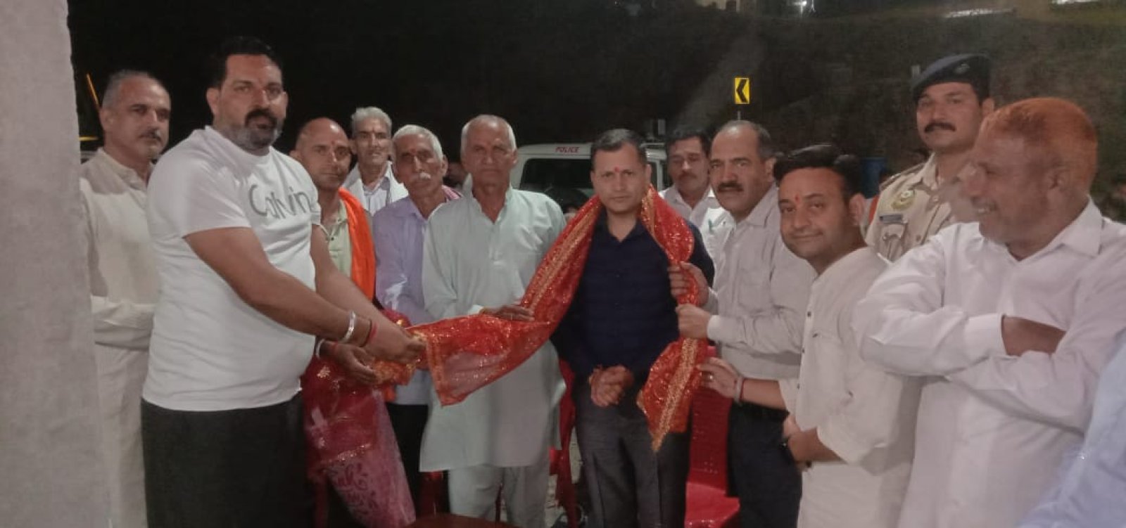 भराड़ी: बाड़ा दा घाट में विशाल जागरण का हुआ आयोजन
