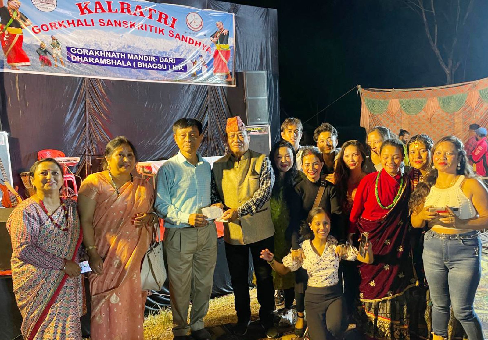 धर्मशाला के गोरखा समुदाय ने मनाई 'कालरात्रि – गोरखाली  सांस्कृतिक संध्या'