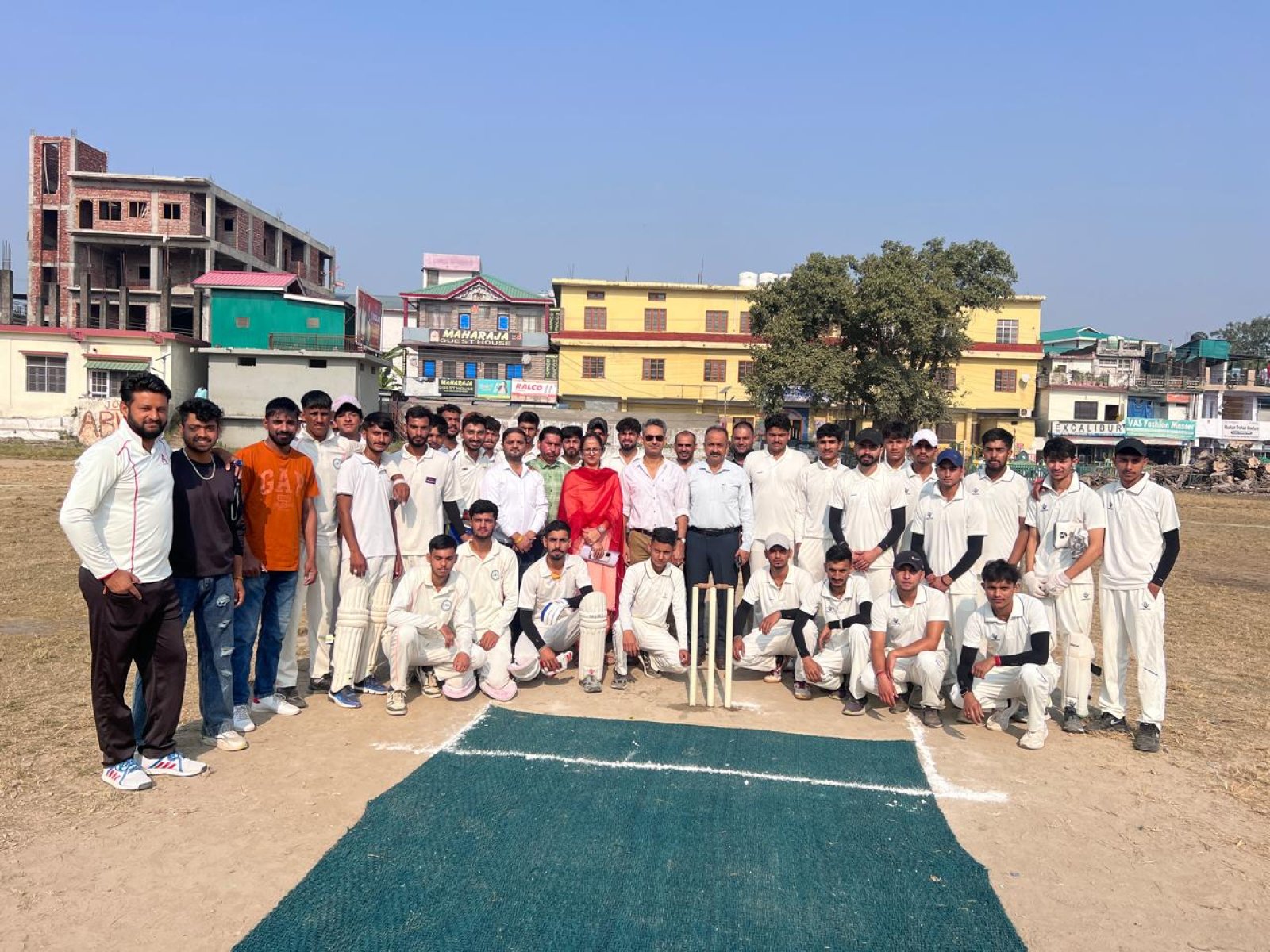 चुवाडी कॉलेज ने इंटर कॉलेज क्रिकेट प्रतियोगिता में हासिल की शानदार जीत
