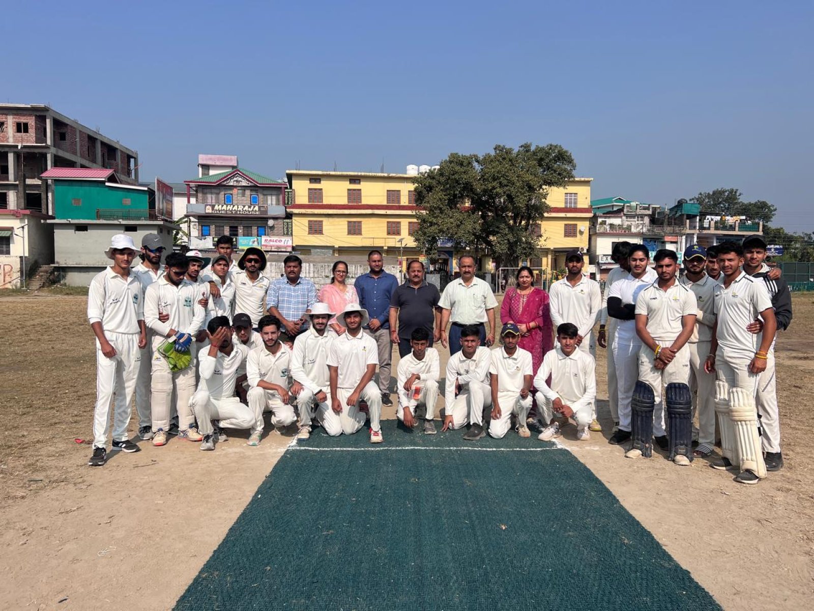 इंटर कॉलेज क्रिकेट मैच में प्री क्वार्टर फाइनल में पहुंचा चुवाड़ी