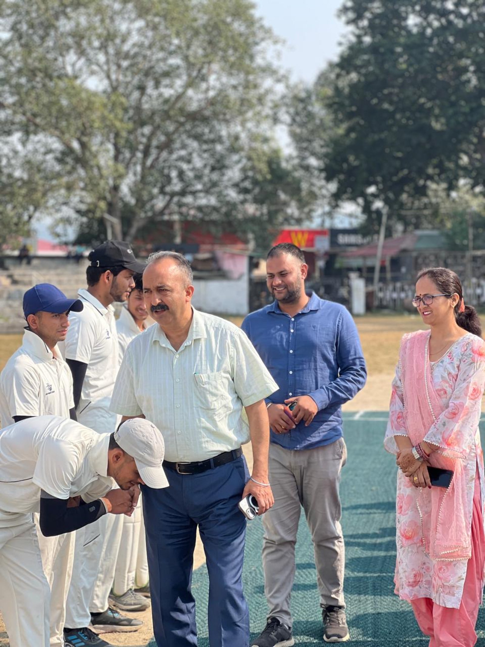 इंटर कॉलेज क्रिकेट मैच में प्री क्वार्टर फाइनल में पहुंचा चुवाड़ी