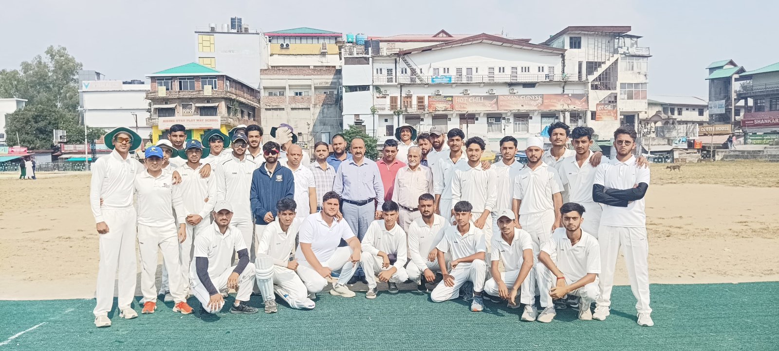 इंटर कॉलेज क्रिकेट प्रतियोगिता में कांगड़ा - धर्मशाला हुए आमने सामने