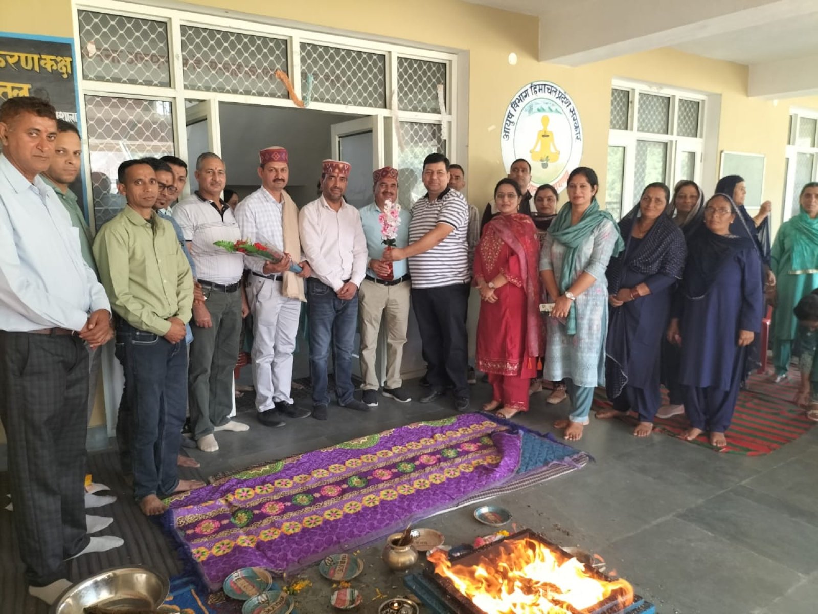 आयुर्वेदिक अस्पताल बिझड़ी में बहु विशेषज्ञ शिविर का किया आयोजन