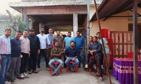 विद्युत बोर्ड मंडल शाहपुर के प्रांगण में विशाल भंडारे का किया आयोजन