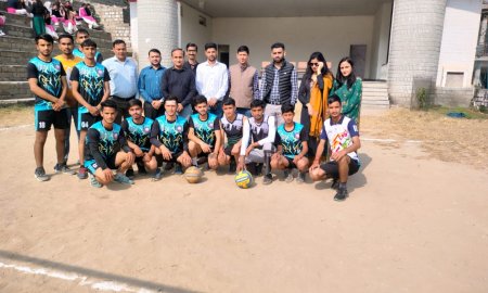 राजकीय संस्कृत कॉलेज सुन्दरनगर में इंटर कॉलेज क्रीड़ा प्रतियोगिता का हुआ शुभारंभ