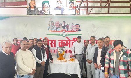 धर्मशाला में कांग्रेस ने किया इंदिरा गांधी को नमन, हर घर तक पहुंचेगी कांग्रेस की योजनाएं